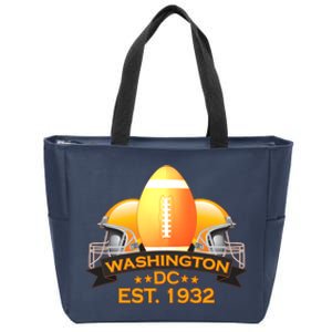 Washington DC Football EST 1932 Zip Tote Bag