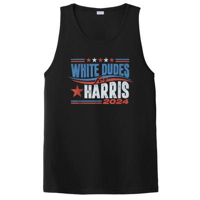 White Dudes For Kamala Harris 2024 For President Election PosiCharge Competitor Tank