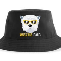 Westie Dad For Dog Owners Fathers Day Sustainable Bucket Hat