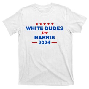 White Dudes For Harris 2024 Karens For Kamala T-Shirt