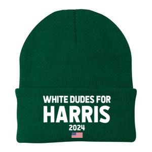 White Dudes For Harris Knit Cap Winter Beanie