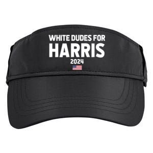 White Dudes For Harris Adult Drive Performance Visor