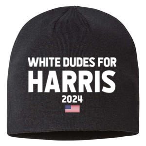 White Dudes For Harris Sustainable Beanie