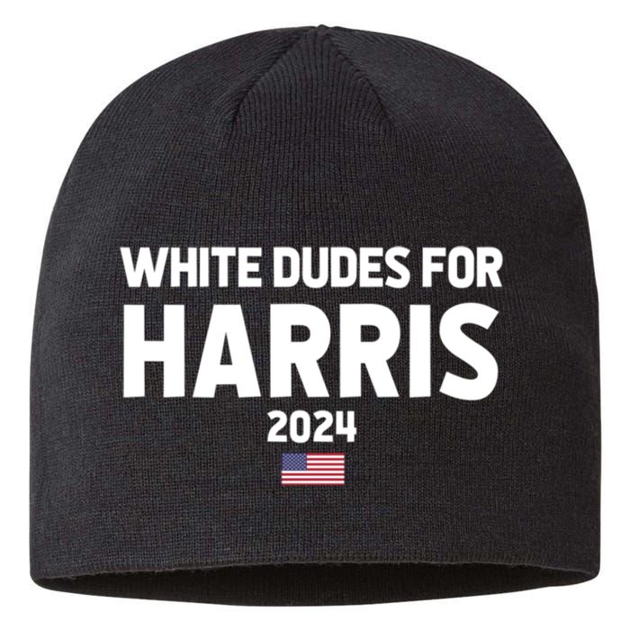 White Dudes For Harris Sustainable Beanie