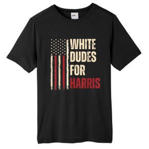 White Dudes For Kamala Harris 2024 For President Election Tall Fusion ChromaSoft Performance T-Shirt