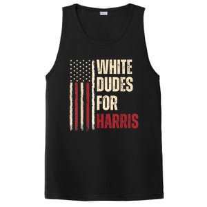 White Dudes For Kamala Harris 2024 For President Election PosiCharge Competitor Tank