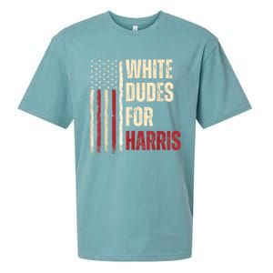 White Dudes For Kamala Harris 2024 For President Election Sueded Cloud Jersey T-Shirt