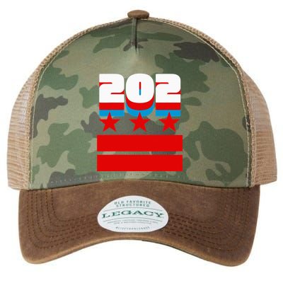 Washington Dc Flag Legacy Tie Dye Trucker Hat
