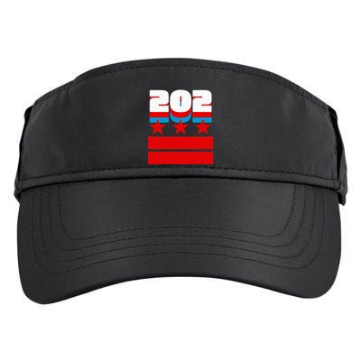 Washington Dc Flag Adult Drive Performance Visor