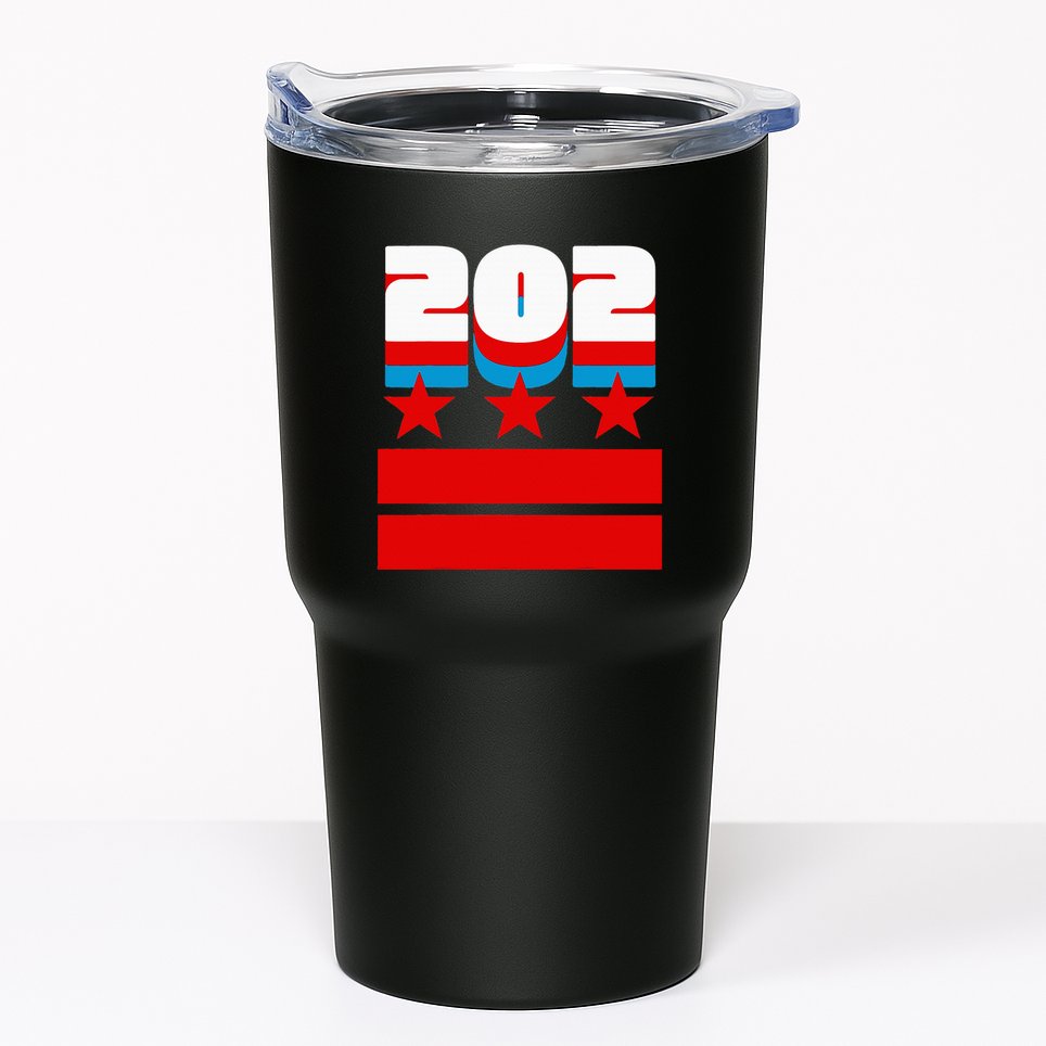 Washington Dc Flag Tumbler