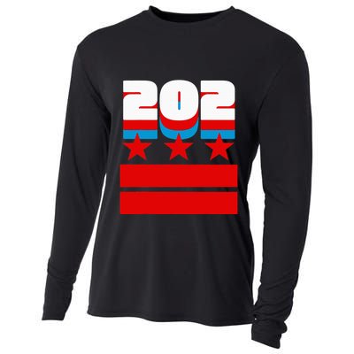 Washington Dc Flag Cooling Performance Long Sleeve Crew