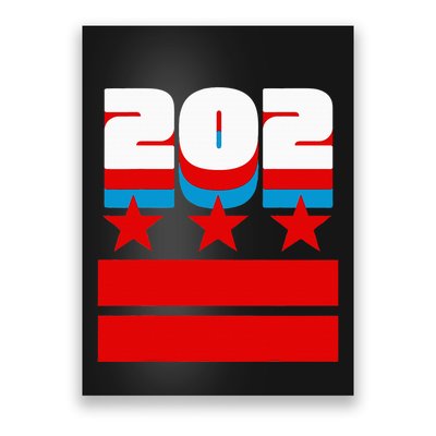 Washington Dc Flag Poster