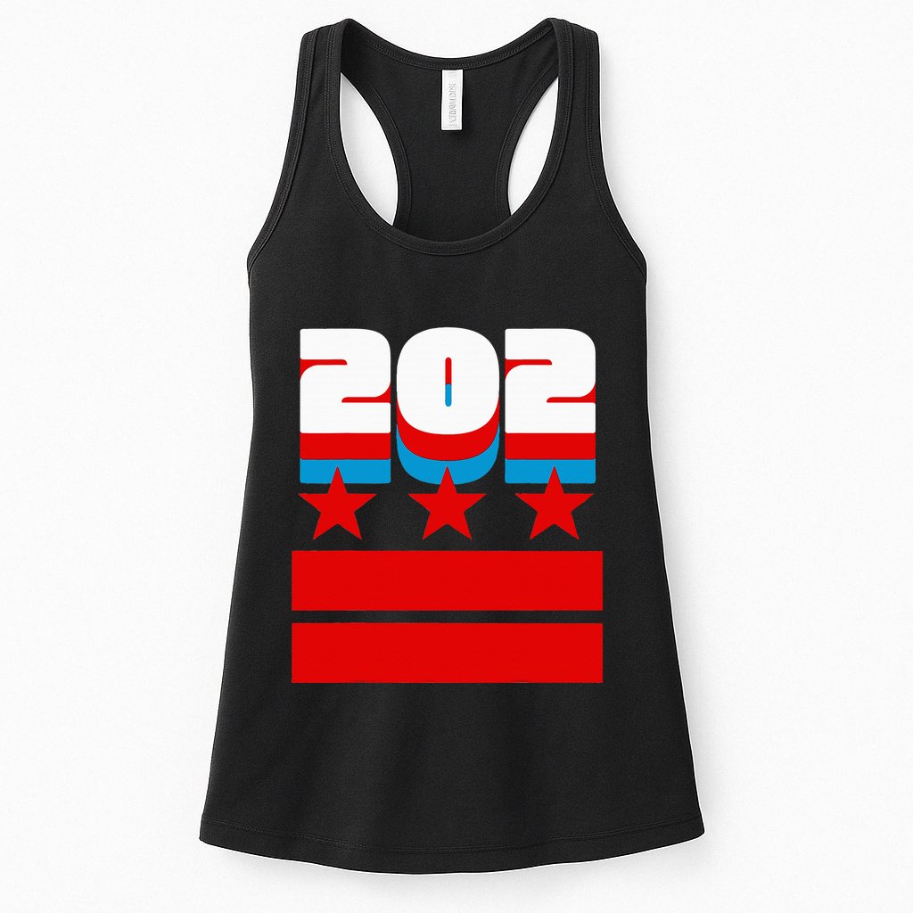 Washington Dc Flag Womens Tank Top