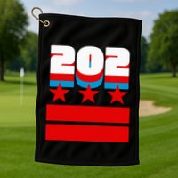 Washington Dc Flag Golf Towel