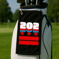 Washington Dc Flag Golf Towel