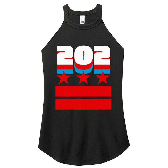 Washington Dc Flag Women's Perfect Tri Rocker Tank