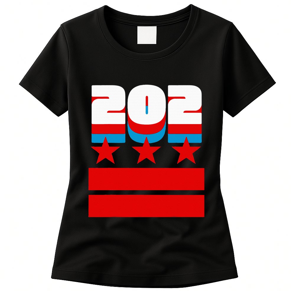 Washington Dc Flag Womens T-Shirt