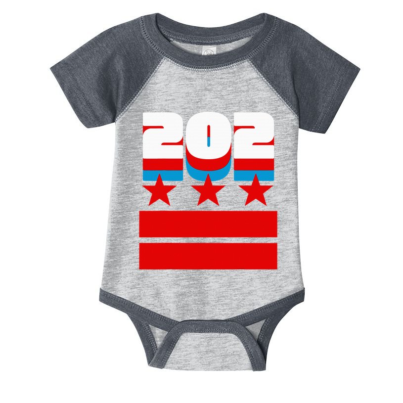 Washington Dc Flag Infant Baby Jersey Bodysuit