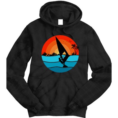 Windsurfing Designs For Windsurfer Tie Dye Hoodie