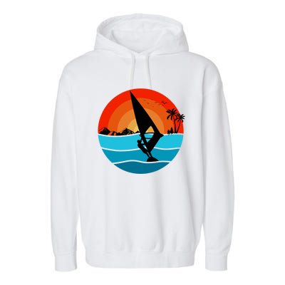 Windsurfing Designs For Windsurfer Garment-Dyed Fleece Hoodie