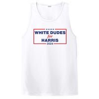 White Dudes For Harris2024 PosiCharge Competitor Tank