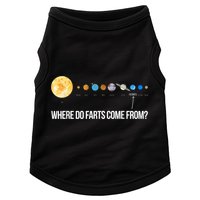 Where Do Farts Come From Uranus Funny Universe Doggie Tank