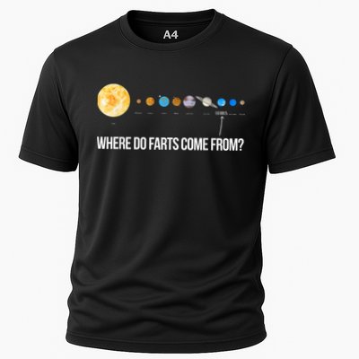 Where Do Farts Come From Uranus Funny Universe Performance Shirt