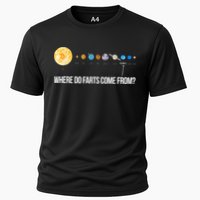 Where Do Farts Come From Uranus Funny Universe Performance Shirt