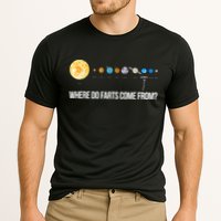 Where Do Farts Come From Uranus Funny Universe Performance Shirt