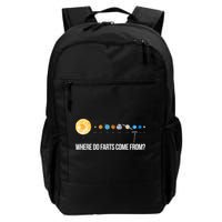 Where Do Farts Come From Uranus Funny Universe Backpack
