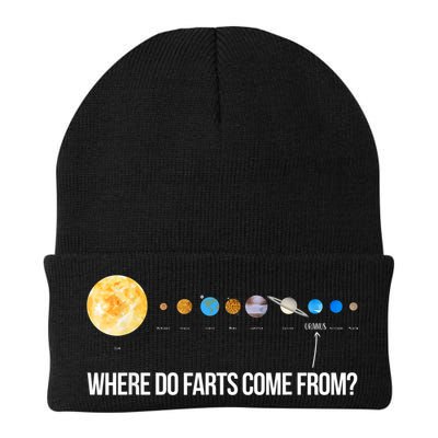 Where Do Farts Come From Uranus Funny Universe Beanie