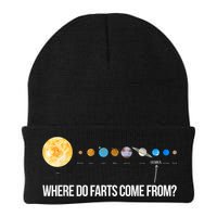 Where Do Farts Come From Uranus Funny Universe Beanie