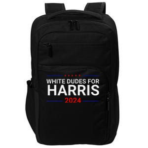 White Dudes For Harris Impact Tech Backpack