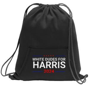 White Dudes For Harris Sweatshirt Cinch Pack Bag