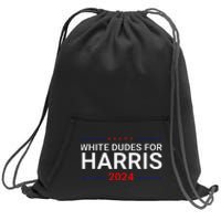 White Dudes For Harris Sweatshirt Cinch Pack Bag