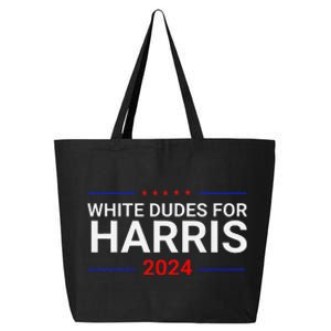 White Dudes For Harris 25L Jumbo Tote