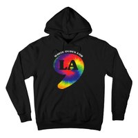 White Dudes For Kamala Harris Comma La Tie Die Hoodie