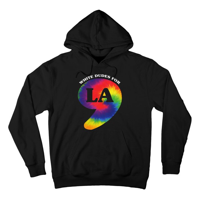 White Dudes For Kamala Harris Comma La Tie Die Hoodie