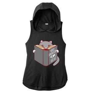 World Domination For Cats Ruler Collection Cute Gift Ladies PosiCharge Tri-Blend Wicking Draft Hoodie Tank