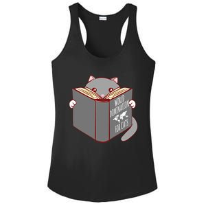 World Domination For Cats Ruler Collection Cute Gift Ladies PosiCharge Competitor Racerback Tank