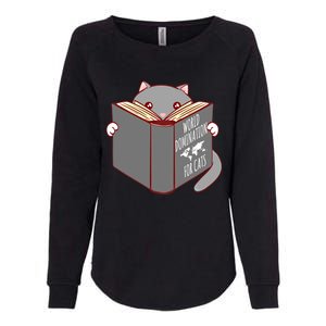 World Domination For Cats Ruler Collection Cute Gift Womens California Wash Sweatshirt