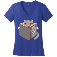 World Domination For Cats Ruler Collection Cute Gift Women's V-Neck T-Shirt