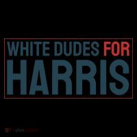 White Dudes For Harris 2024 16 in Basic Backpack