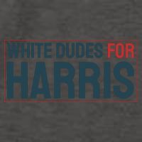 White Dudes For Harris 2024 Vector Backpack