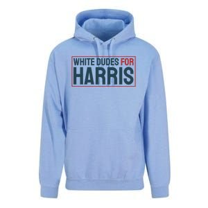 White Dudes For Harris 2024 Unisex Surf Hoodie