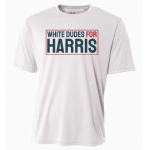 White Dudes For Harris 2024 Cooling Performance Crew T-Shirt