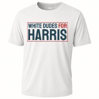 White Dudes For Harris 2024 Cooling Performance Crew T-Shirt