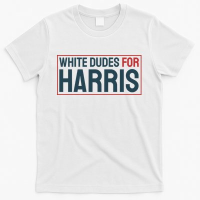 White Dudes For Harris 2024 T-Shirt