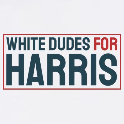 White Dudes For Harris 2024 T-Shirt