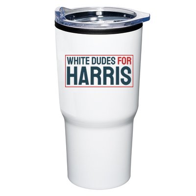 White Dudes For Harris 2024 Tumbler